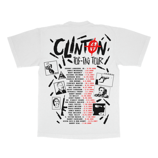 Clinton Toe-Tag Tour Tee